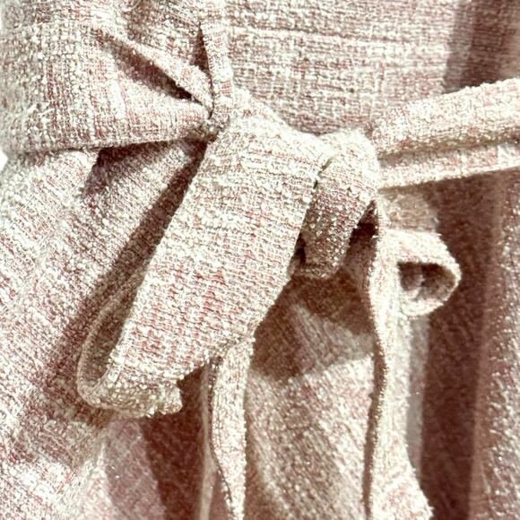 Calvin Klein Women's Plus Size Sleeveless Tweed Midi Dress (Blossom Multi, 20W) - Picture 6 of 10